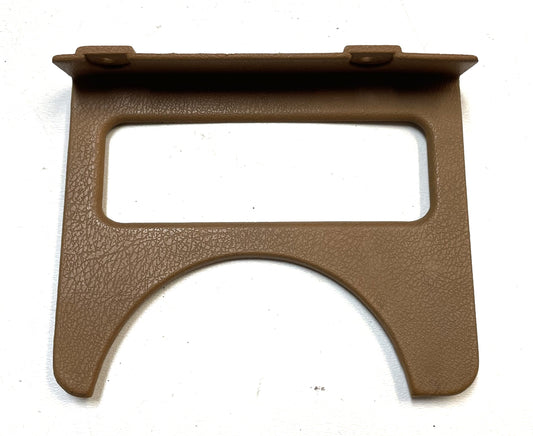 Cubierta de plástico del bisel de la luz de advertencia del panel del Jeep YJ, color tostado, Wrangler 92-95 