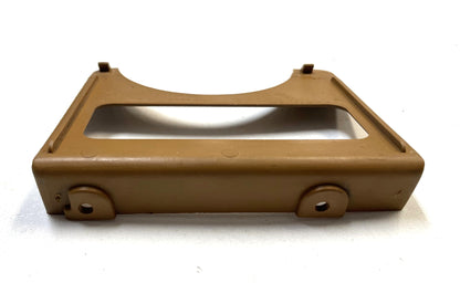 Jeep YJ dash trim warning light bezel plastic cover tan spice 92-95 Wrangler