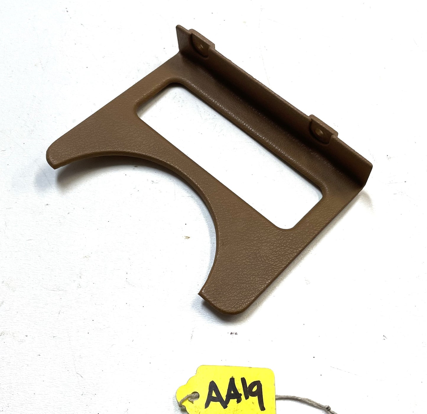Jeep YJ dash trim warning light bezel plastic cover tan spice 92-95 Wrangler