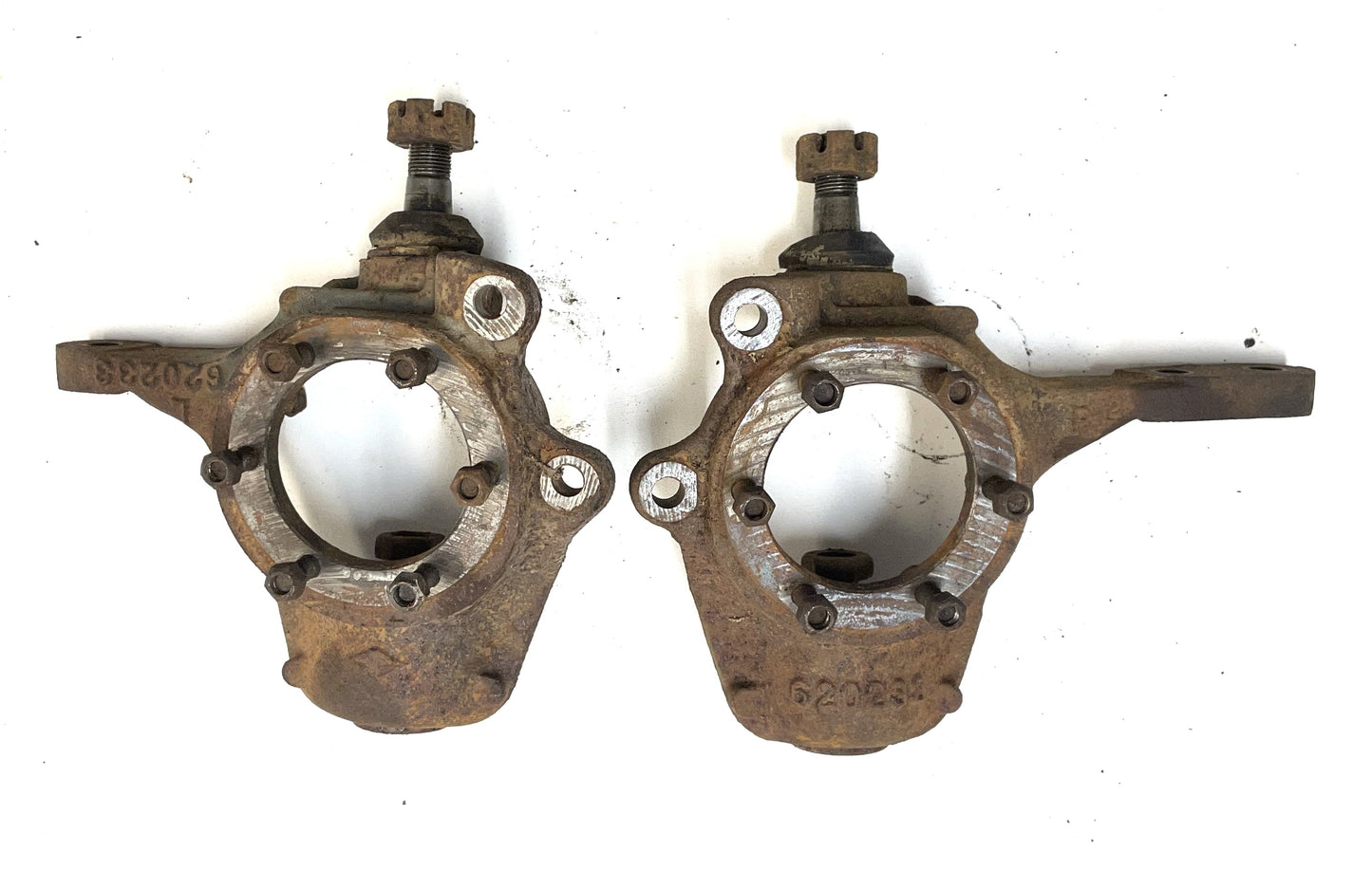 Manguetas de dirección con freno de disco para Jeep CJ 78-81 CJ5 CJ7 Dana 30 vía estrecha