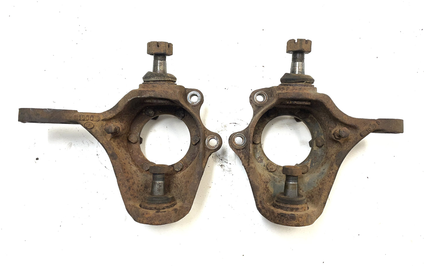 Manguetas de dirección con freno de disco para Jeep CJ 78-81 CJ5 CJ7 Dana 30 vía estrecha