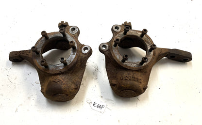 Manguetas de dirección con freno de disco para Jeep CJ 78-81 CJ5 CJ7 Dana 30 vía estrecha
