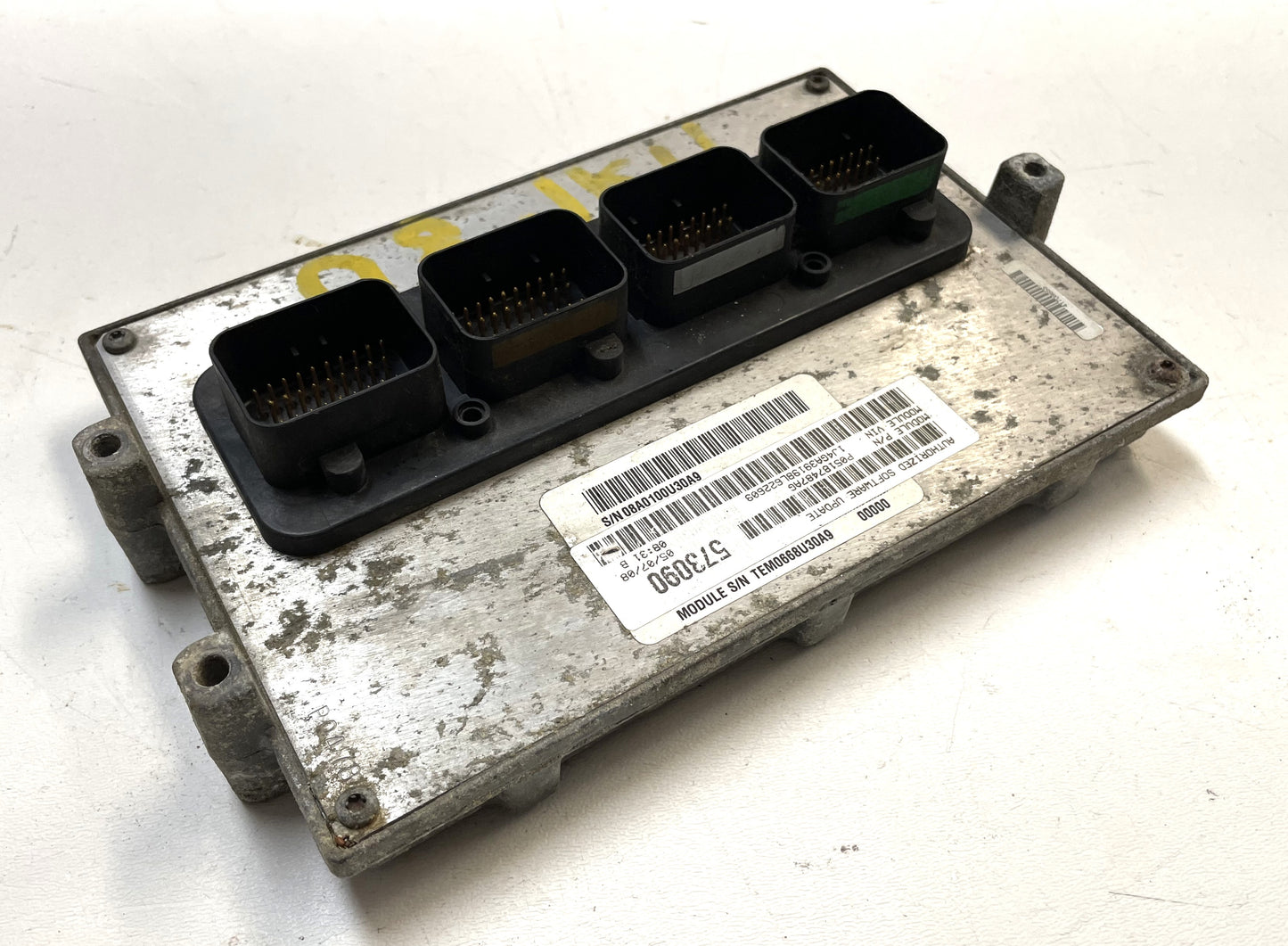 Computadora ECM PCM Jeep JK 08, 3.8, seis cilindros, 05150468AA ECU 