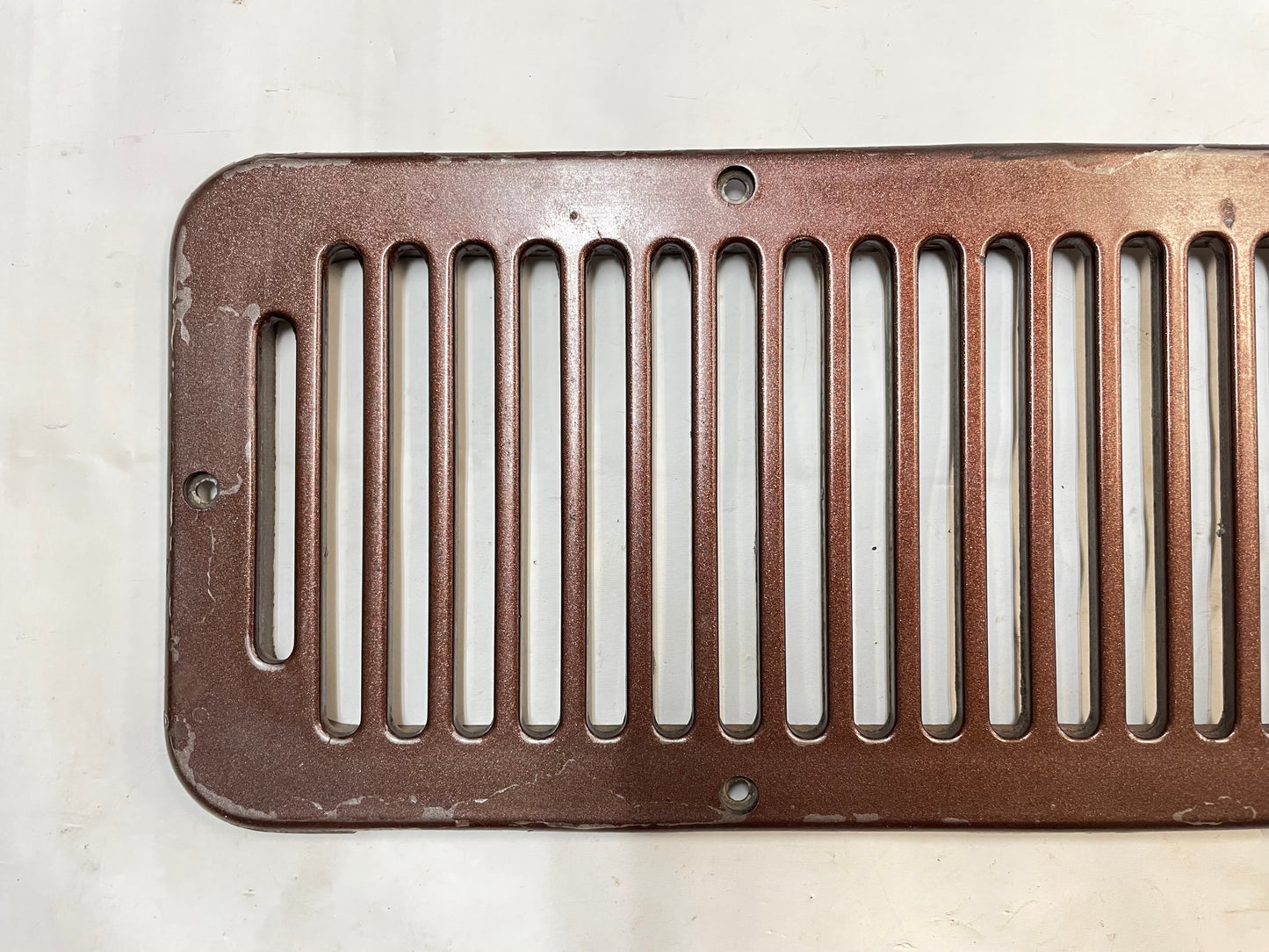 Jeep CJ Cowl Vent 6 hole CJ5 CJ7 fresh air intake plastic fits 78-86 Brown