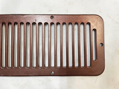 Jeep CJ Cowl Vent 6 hole CJ5 CJ7 fresh air intake plastic fits 78-86 Brown