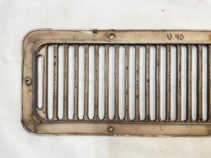 Jeep CJ Cowl Vent 6 hole CJ5 CJ7 fresh air intake plastic fits 78-86 Brown