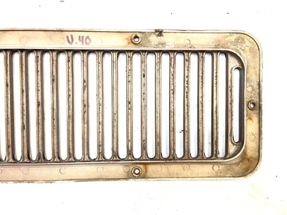 Jeep CJ Cowl Vent 6 hole CJ5 CJ7 fresh air intake plastic fits 78-86 Brown