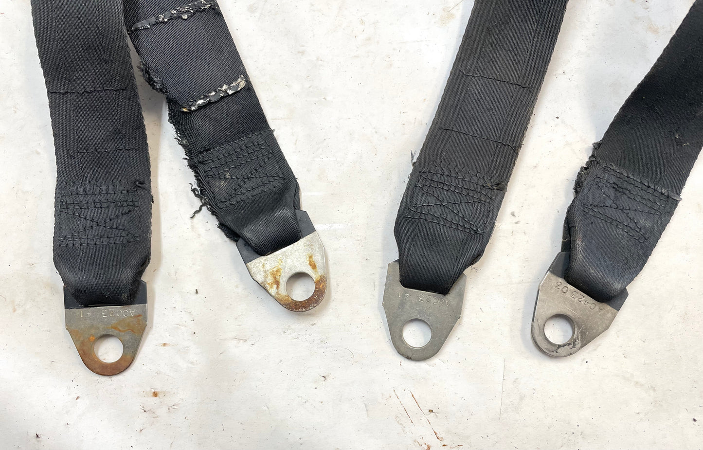 Jeep CJ Rear seat lap belts back seat belt CJ5 CJ7 CJ8 YJ Wrangler FREE SHIPPING