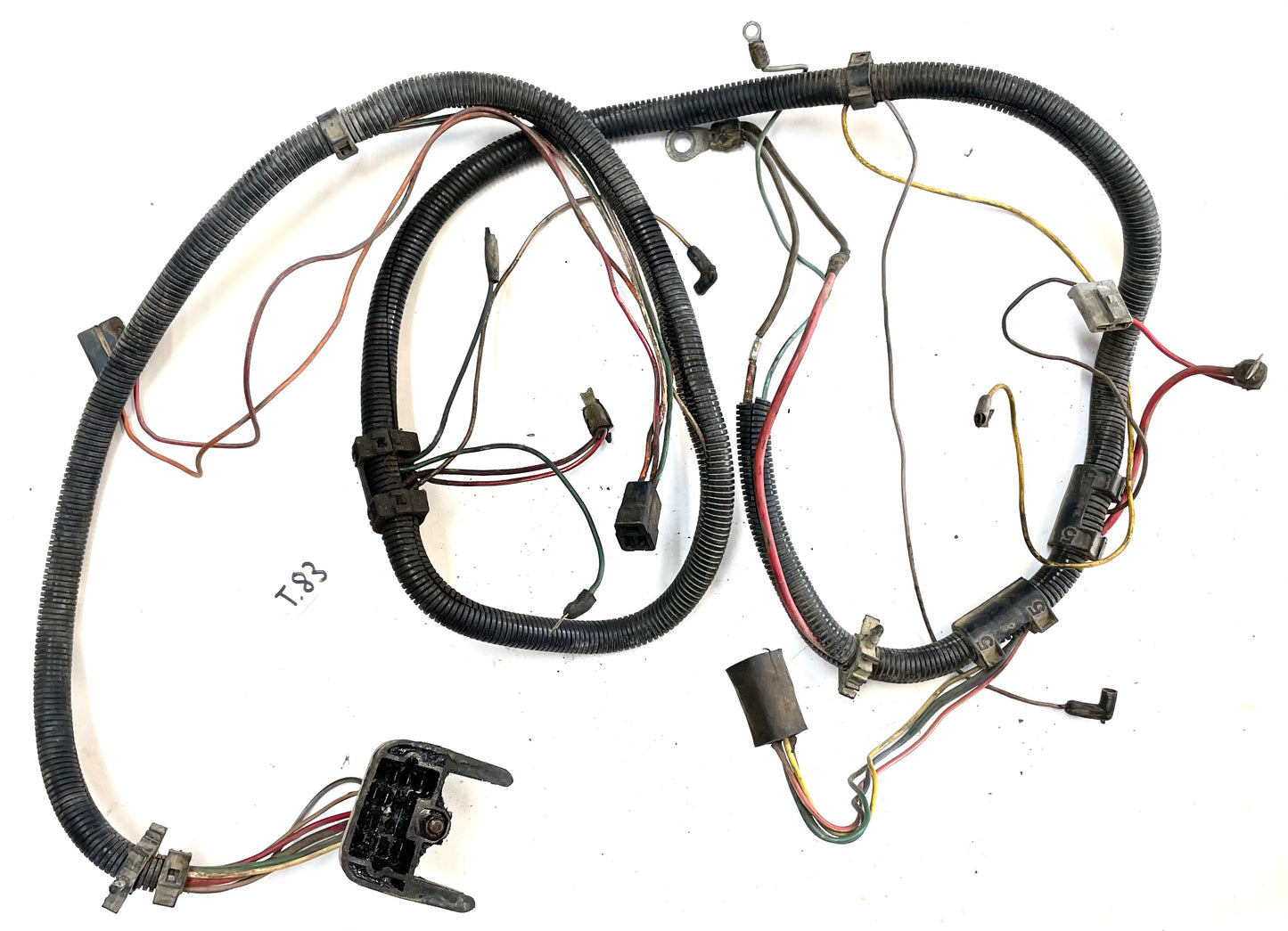 Jeep CJ V8 engine head light wiring harness 76 77 Jeep CJ5 CJ7 wire 304 V8 motor