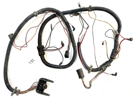 Jeep CJ V8 engine head light wiring harness 76 77 Jeep CJ5 CJ7 wire 304 V8 motor