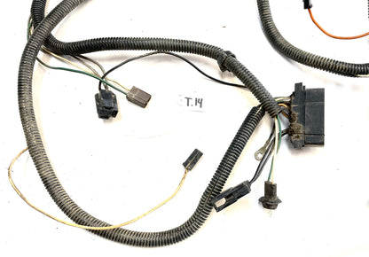 Jeep CJ headlight wiring harness CJ7 CJ8 wire turn signal grill lights 83-86 AMC