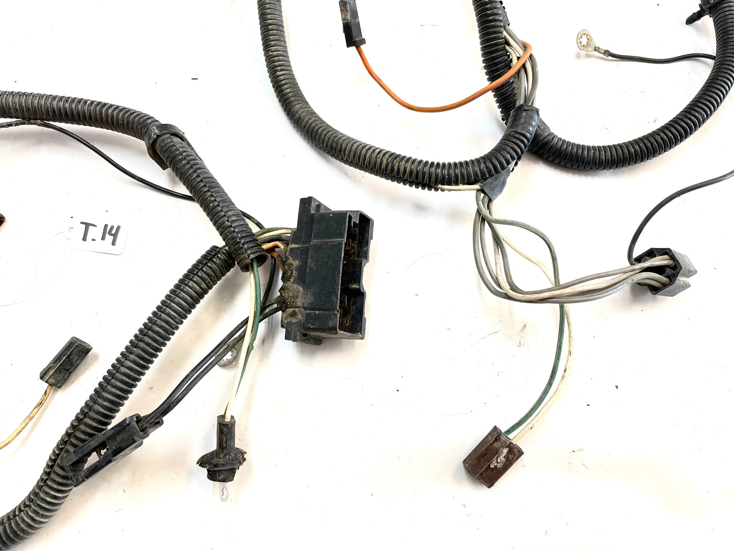 Jeep CJ headlight wiring harness CJ7 CJ8 wire turn signal grill lights 83-86 AMC