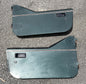 Jeep Wrangler Dark Green Half Doors Sahara YJ CJ7 Factory Steel Door w/ pouches