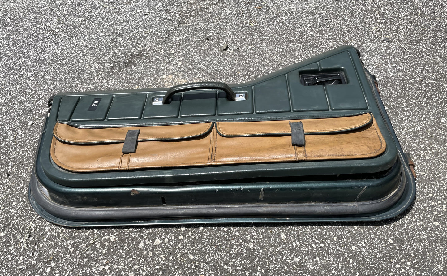 Jeep Wrangler Dark Green Half Doors Sahara YJ CJ7 Factory Steel Door w/ pouches