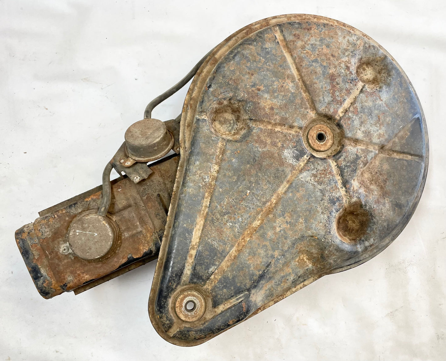 Jeep CJ 4 cylinder air cleaner box filter breather power brake CJ7 CJ5 Wrangler