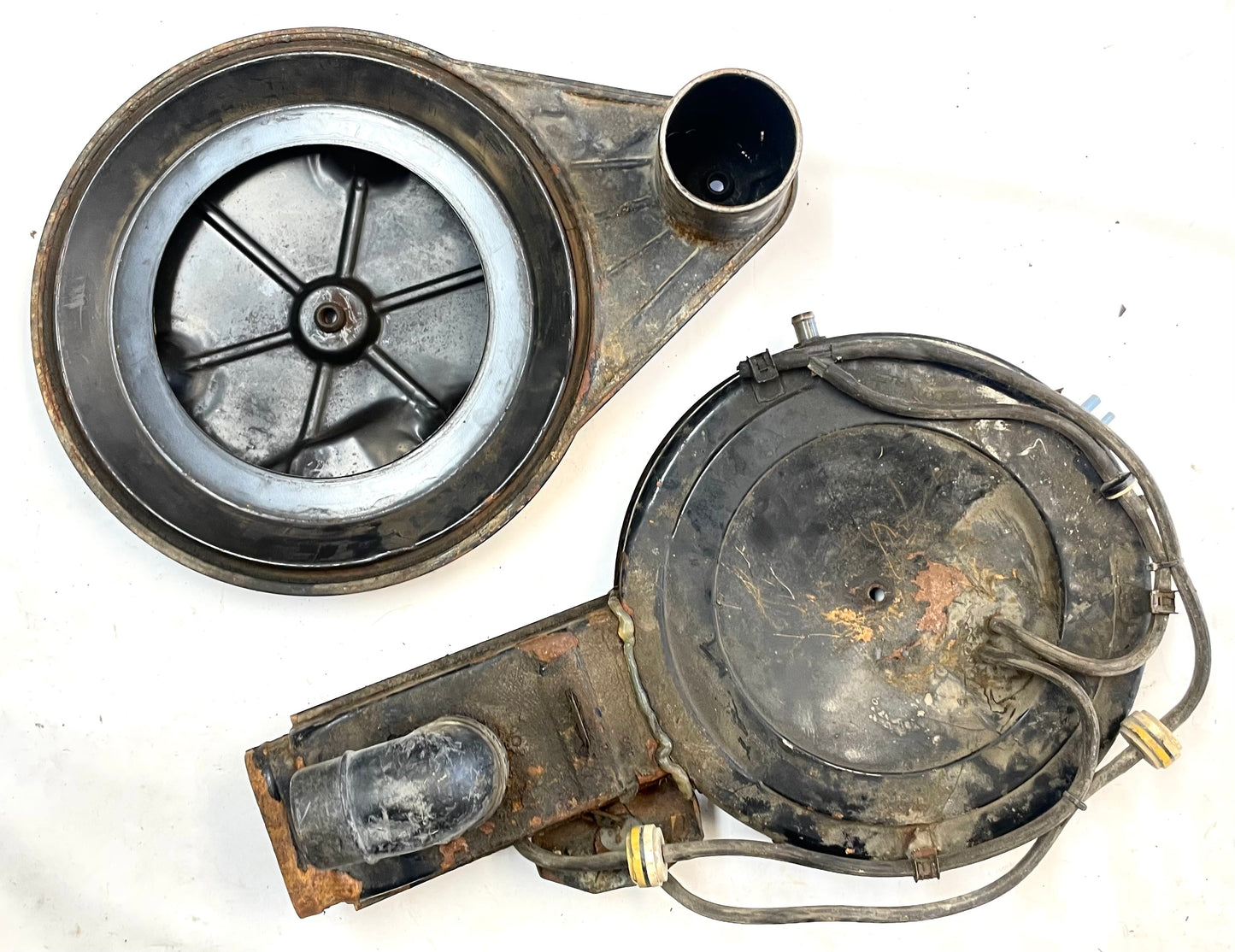 Jeep CJ 4 cylinder air cleaner box filter breather power brake CJ7 CJ5 Wrangler