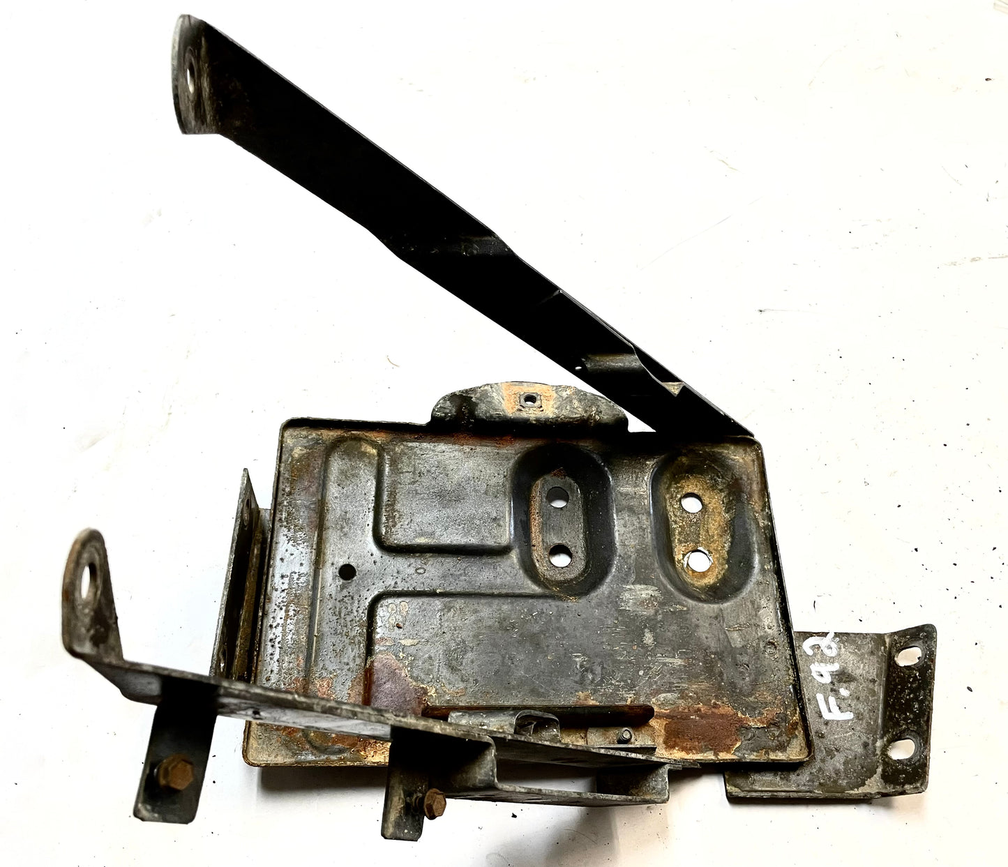 Bandeja de batería para Jeep YJ, soporte de pared de fábrica compatible con Wrangler 87-90 