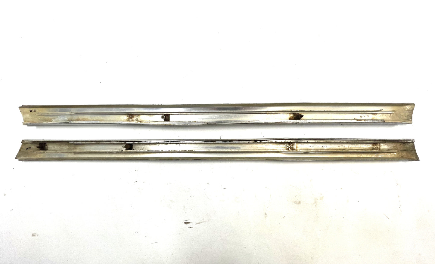 Jeep CJ5 rocker molding stone guard factory trim 76-83 AMC left right