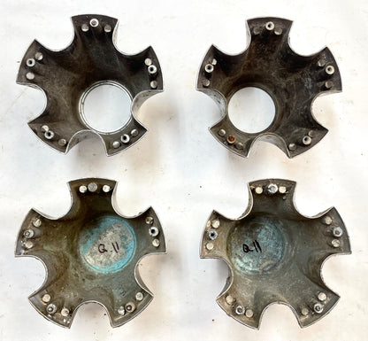 Jeep CJ center caps CJ5 CJ7 FACTORY chrome wheel Centers Laredo cap FREE SHIP!