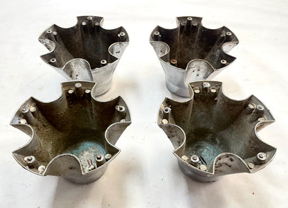 Jeep CJ center caps CJ5 CJ7 FACTORY chrome wheel Centers Laredo cap FREE SHIP!