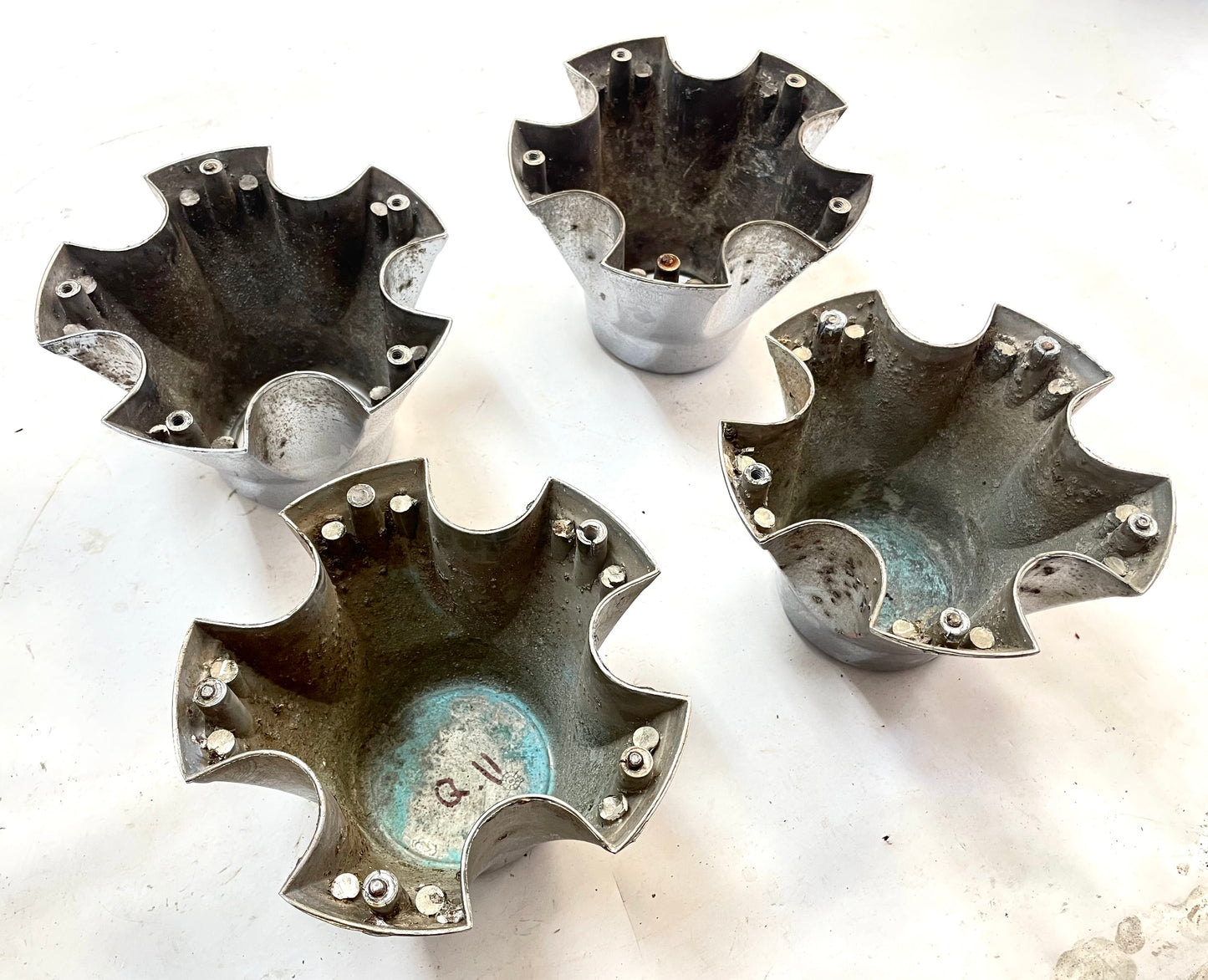 Jeep CJ center caps CJ5 CJ7 FACTORY chrome wheel Centers Laredo cap FREE SHIP!