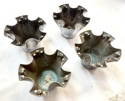 Jeep CJ center caps CJ5 CJ7 FACTORY chrome wheel Centers Laredo cap FREE SHIP!