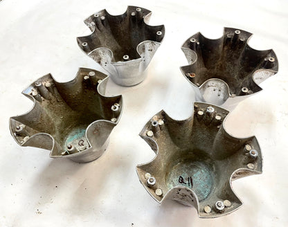 Jeep CJ center caps CJ5 CJ7 FACTORY chrome wheel Centers Laredo cap FREE SHIP!