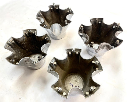 Jeep CJ center caps CJ5 CJ7 FACTORY chrome wheel Centers Laredo cap FREE SHIP