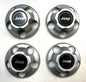 4 Jeep YJ TJ factory wheel center cap 52057619 silver grey centers Wrangler!
