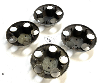 4 Jeep YJ TJ factory wheel center cap 52057619 silver grey centers Wrangler!