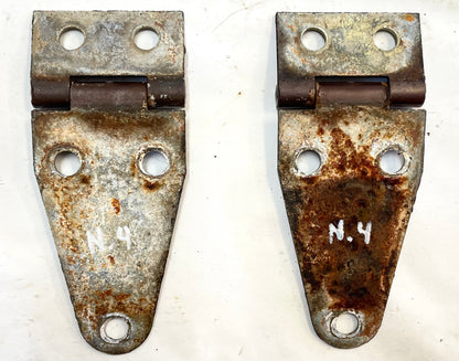 Jeep CJ YJ hood hinges Brown CJ5 CJ7 CJ8 Wrangler 76-95 FREE SHIPPING!