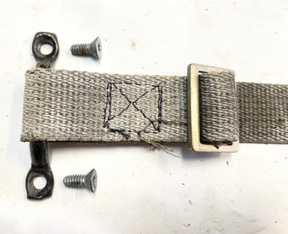 Jeep CJ windshield tie down strap 76-86 CJ5 CJ7 CJ8 AMC footman loop screws