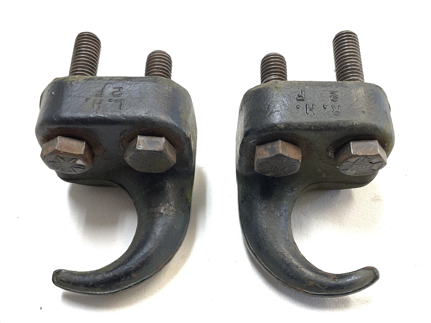 Jeep TJ Wrangler Factory Front Tow Hooks with bolts FREE SHIPPING fits 97-06