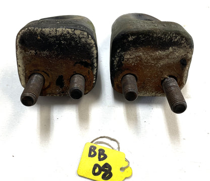 Jeep TJ Wrangler Factory Front Tow Hooks with bolts FREE SHIPPING fits 97-06