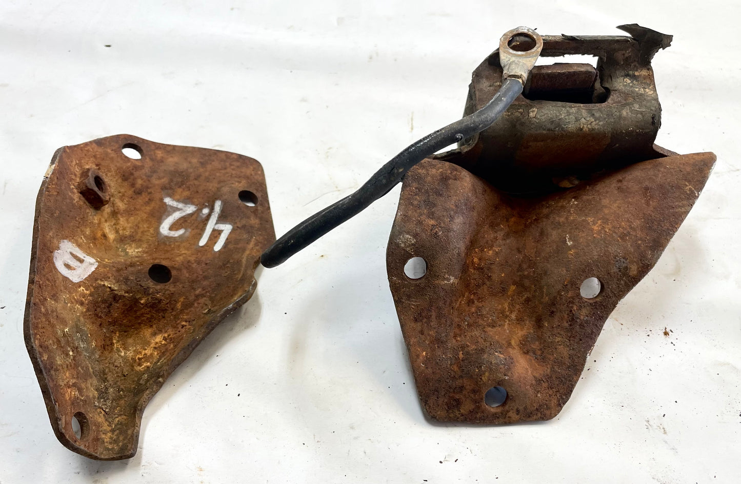 Jeep CJ 6 cylinder motor mounts 4.2 258 232ci CJ5 CJ7 CJ8 AMC engine side