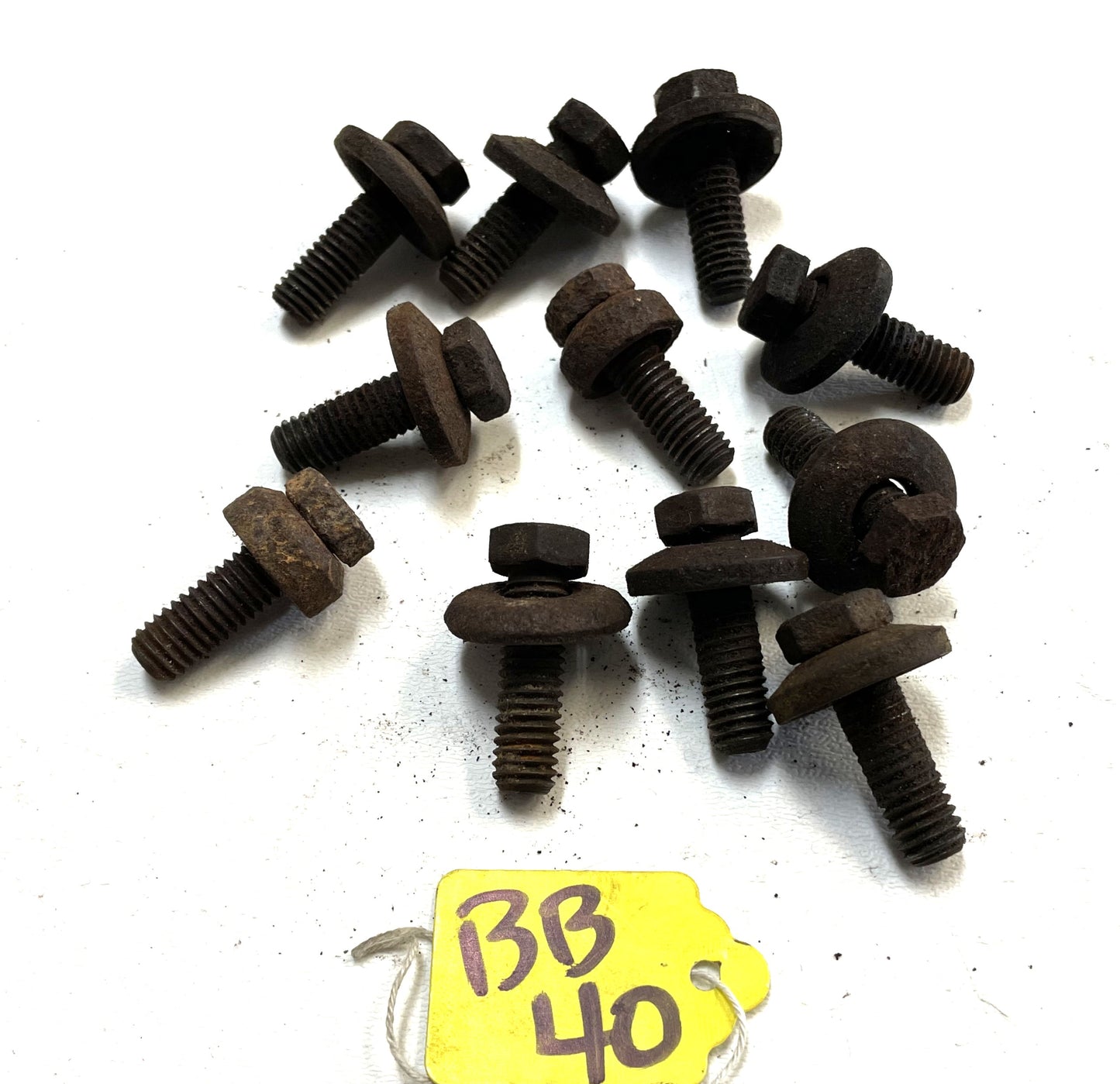 Pernos y arandelas del colector de admisión de seis cilindros Jeep CJ YJ 4.2 258 81-90 CJ5 CJ7 CJ8. 