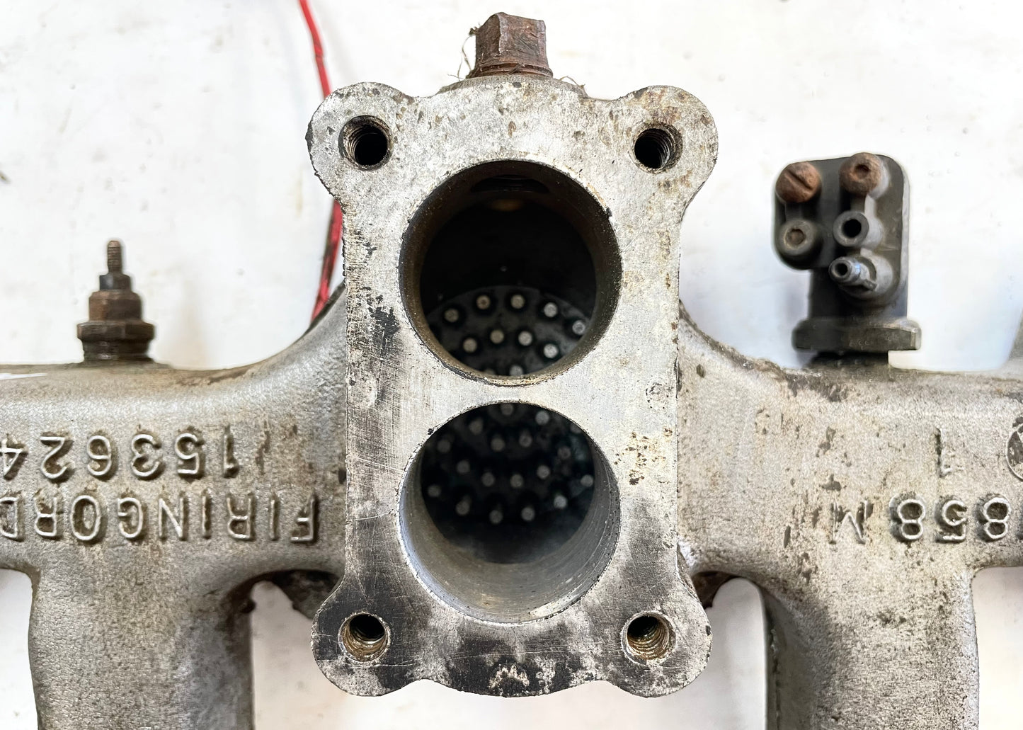 Jeep 6 cylinder 2 barrel intake manifold CJ5 CJ7 CJ8 YJ AMC 4.2 258 EF3237858