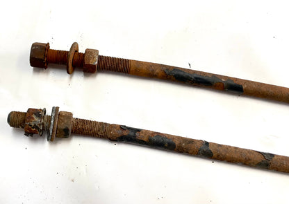 Jeep CJ grill support bars rods CJ5 CJ7 CJ8 bar rod hood prop rest fits 72-86 !