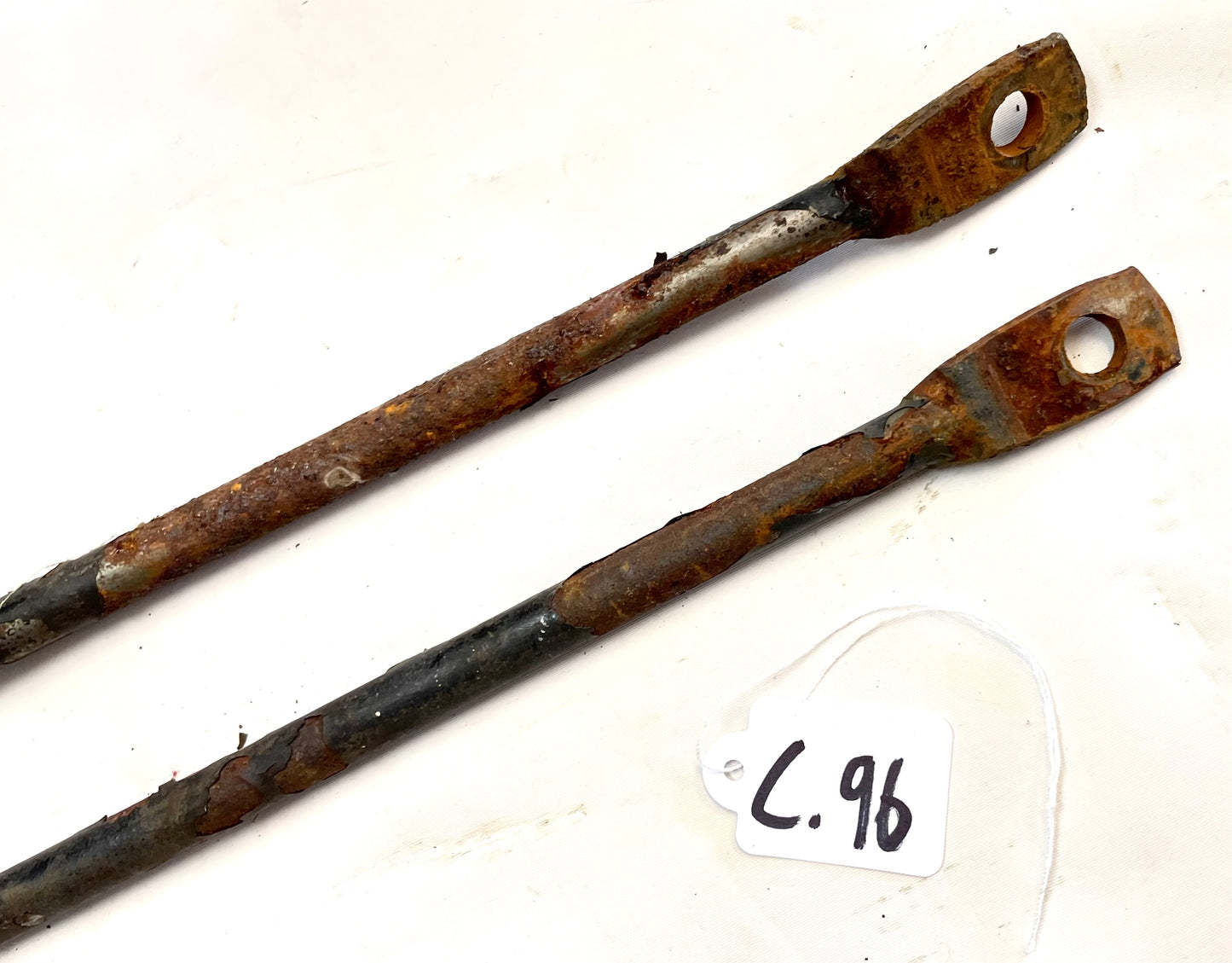 Jeep CJ grill support bars rods CJ5 CJ7 CJ8 bar rod hood prop rest fits 72-86 !