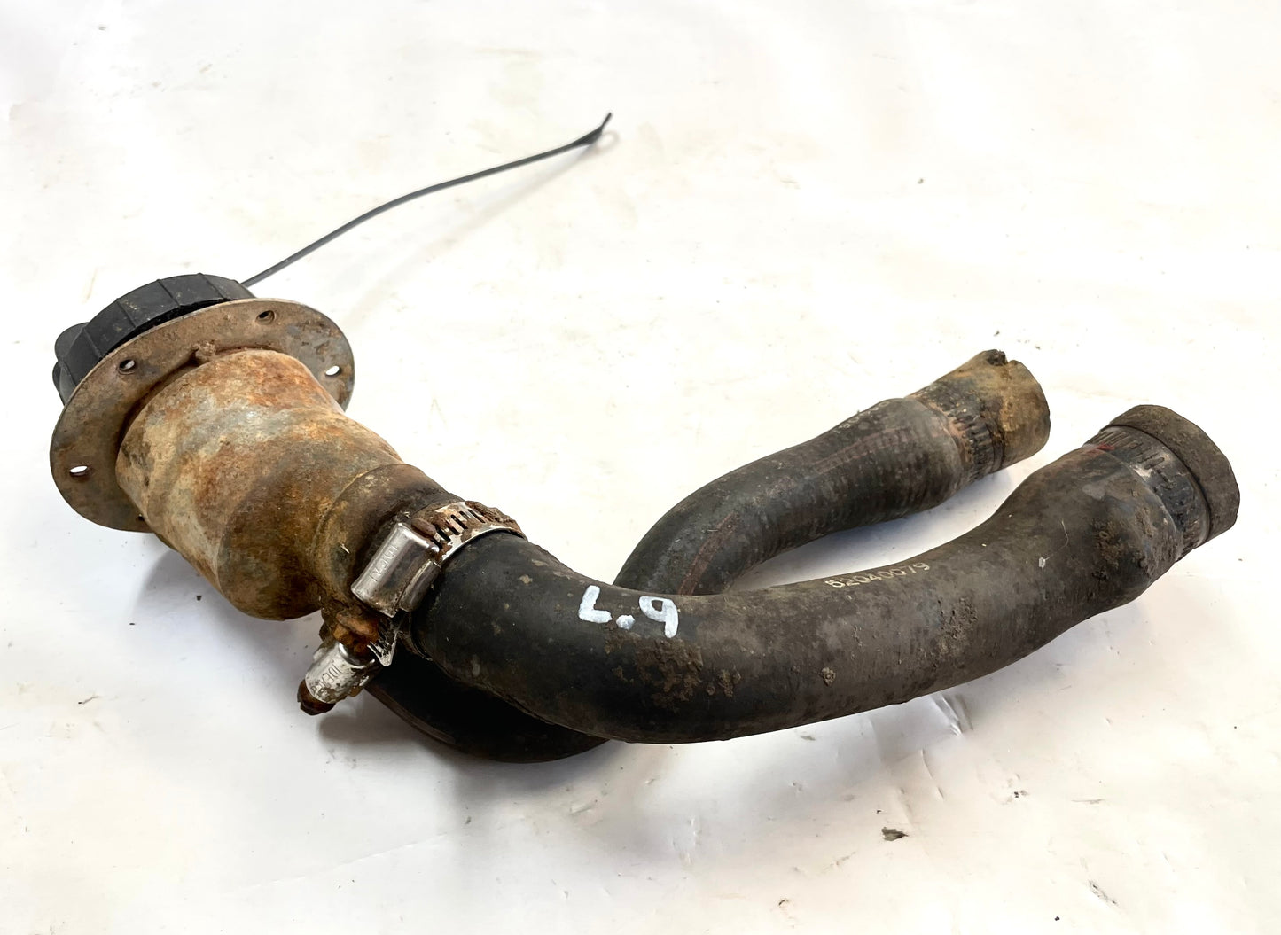 Jeep YJ gas filler neck with hoses cap 91-95 Wrangler FREE SHIPPING