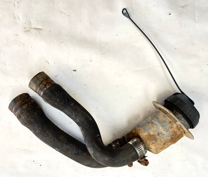 Jeep YJ gas filler neck with hoses cap 91-95 Wrangler FREE SHIPPING