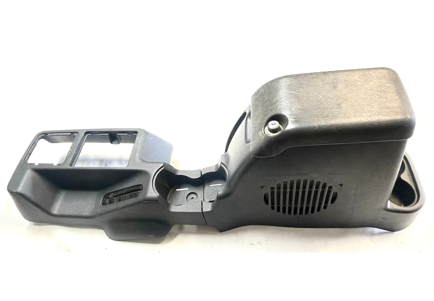 Jeep TJ center console w/ subwoofer dark grey 01-06 Wrangler 2 piece agate