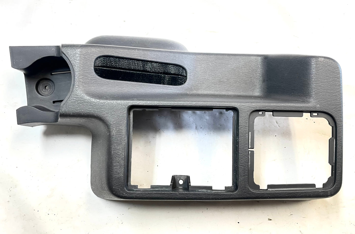 Jeep TJ center console w/ subwoofer dark grey 01-06 Wrangler 2 piece agate