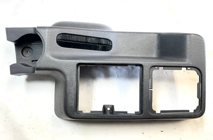 Jeep TJ center console w/ subwoofer dark grey 01-06 Wrangler 2 piece agate