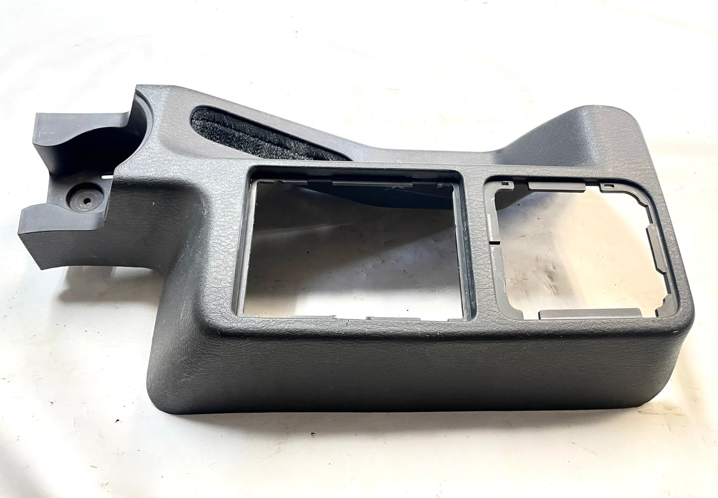 Jeep TJ center console w/ subwoofer dark grey 01-06 Wrangler 2 piece agate