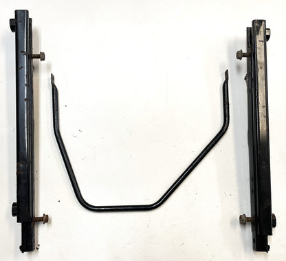 Jeep YJ Wrangler Seat Slider Frame Adjuster 12” Front slide fits 87-90 READ AD