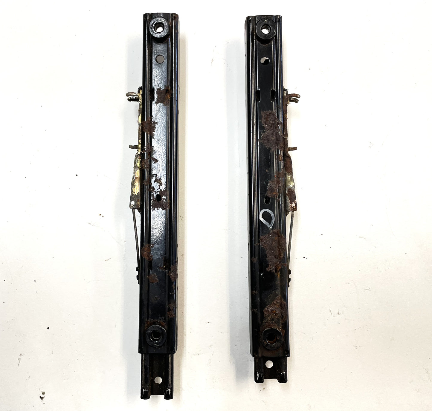 Jeep YJ Wrangler Seat Slider Frame Adjuster 12” Front slide fits 87-90 READ AD