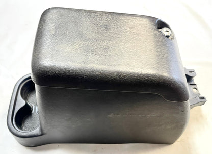 Jeep TJ center console w/ subwoofer dark grey 01-06 Wrangler 2 piece agate