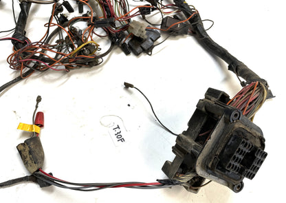 Jeep CJ dash wire harness wiring fits 76-77 CJ5 CJ7 glass fuses gauges READ AD! (Copy)
