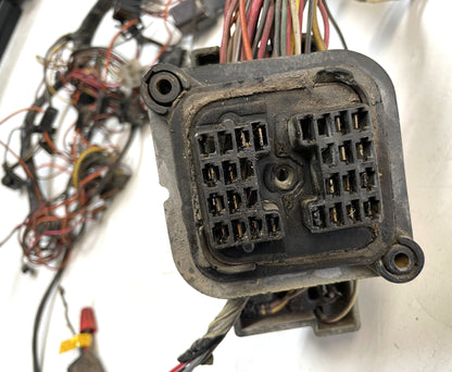 Jeep CJ dash wire harness wiring fits 76-77 CJ5 CJ7 glass fuses gauges READ AD! (Copy)
